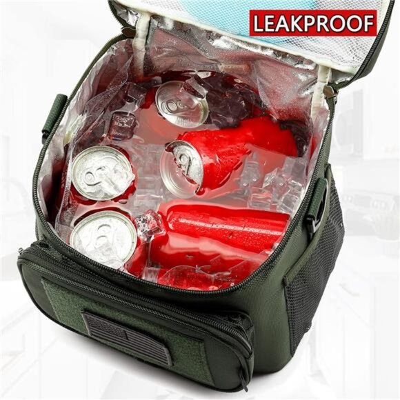 Tactical Lunch Bag Large Insulated Lunch Box Cooler Tote for Men, Women - Picture 4 of 7